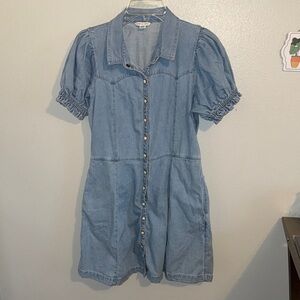 American Eagle Outfitters Light Blue Denim Dress NWOT